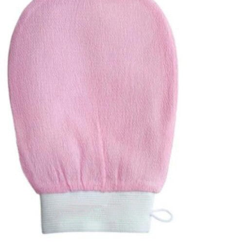 Artificial Silk Rubbing Dead Skin Cutin Massage Bath Gloves Rubbing