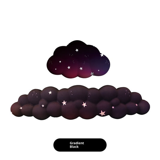Cross-border Cloud's Popular Gradient Color Mechanical Keyboard Wrist Rest And Wrist Support For Office Desktops, Non-slip Keyboard Wrist Rest
