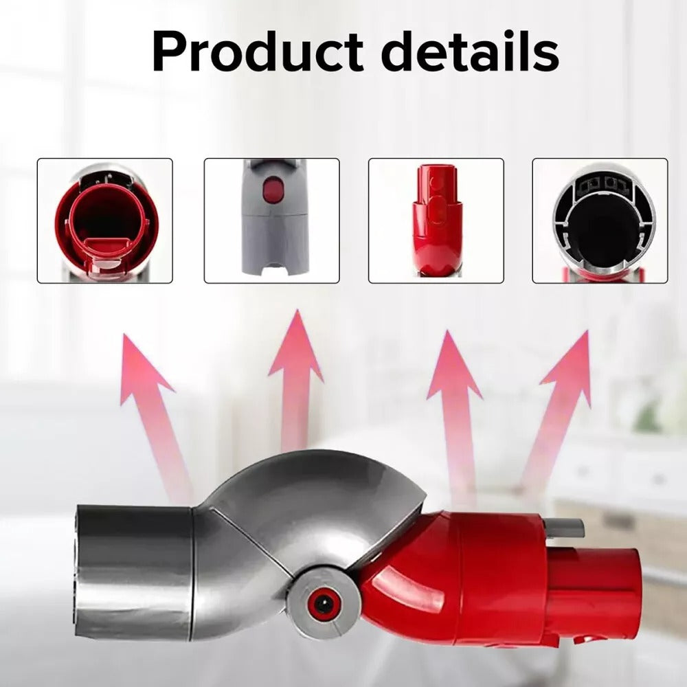 Support pan European shipping--Bottom Adaptor For V7 V8 V10 V11 Quick Release Low Reach Adaptor Vacuum Cleaner Accessories Household Cleaning Tools