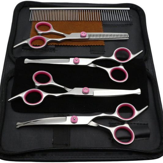 Haircutting Scissors, Comb, And Beauty Shears Set Hairdressing Tool