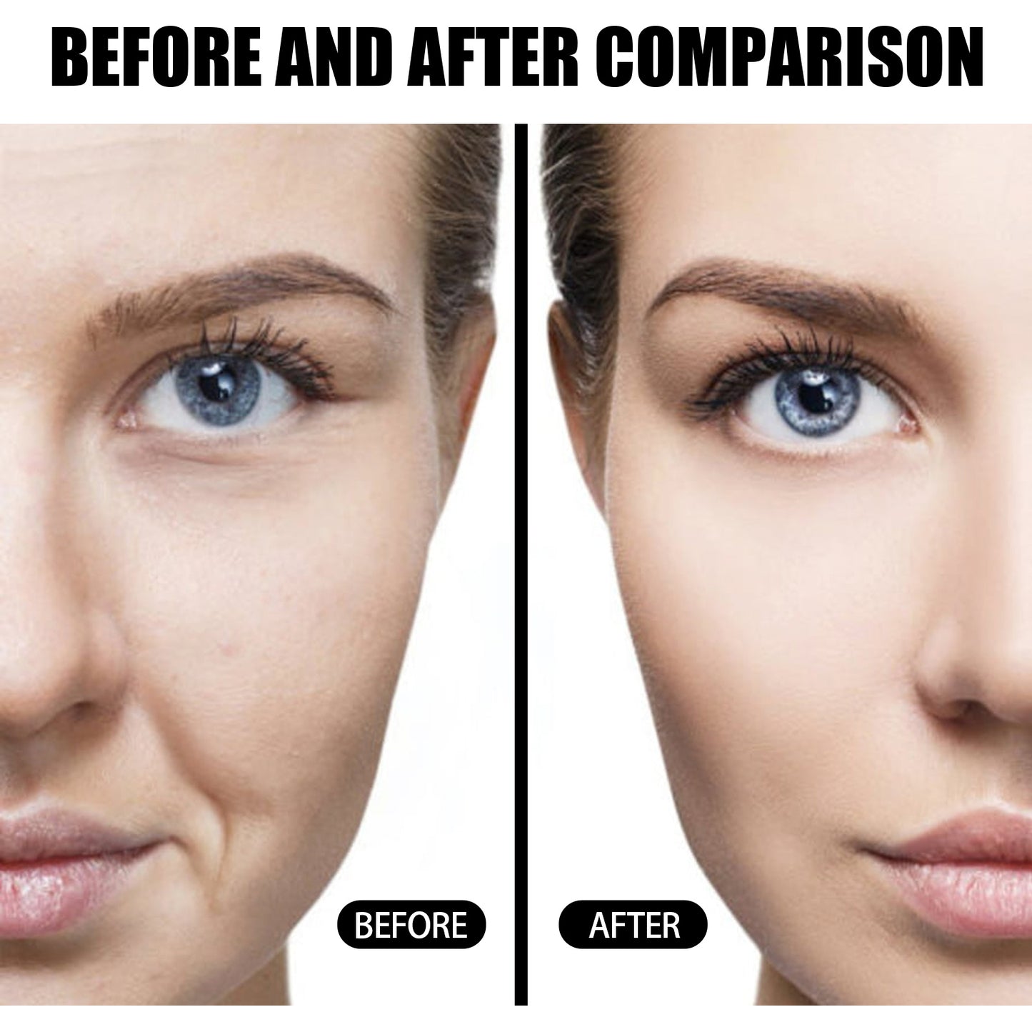 EELHOE Instant Facial Firming And Lifting Serum, Smoothing And Brightening Essence Lifts And Tightens Facial Skin