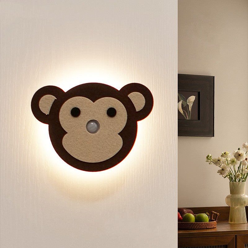 Zodiac Charging Small Night Lamp Human Body Induction