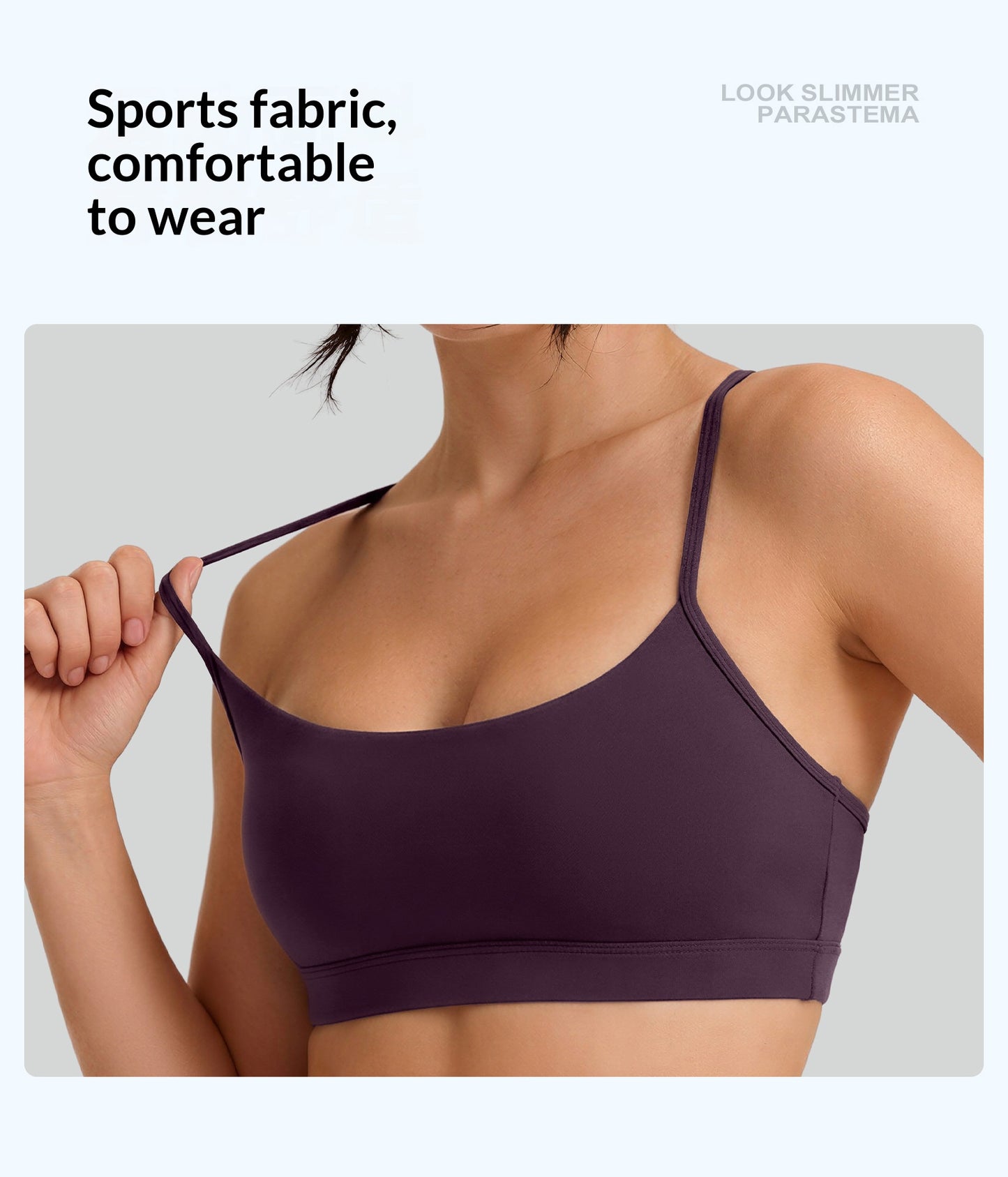 Women's Yoga Sports Fitness Bra With Thin Straps, High Impact Shockproof, Anti-Sagging & Back Beautifying Followed Stores