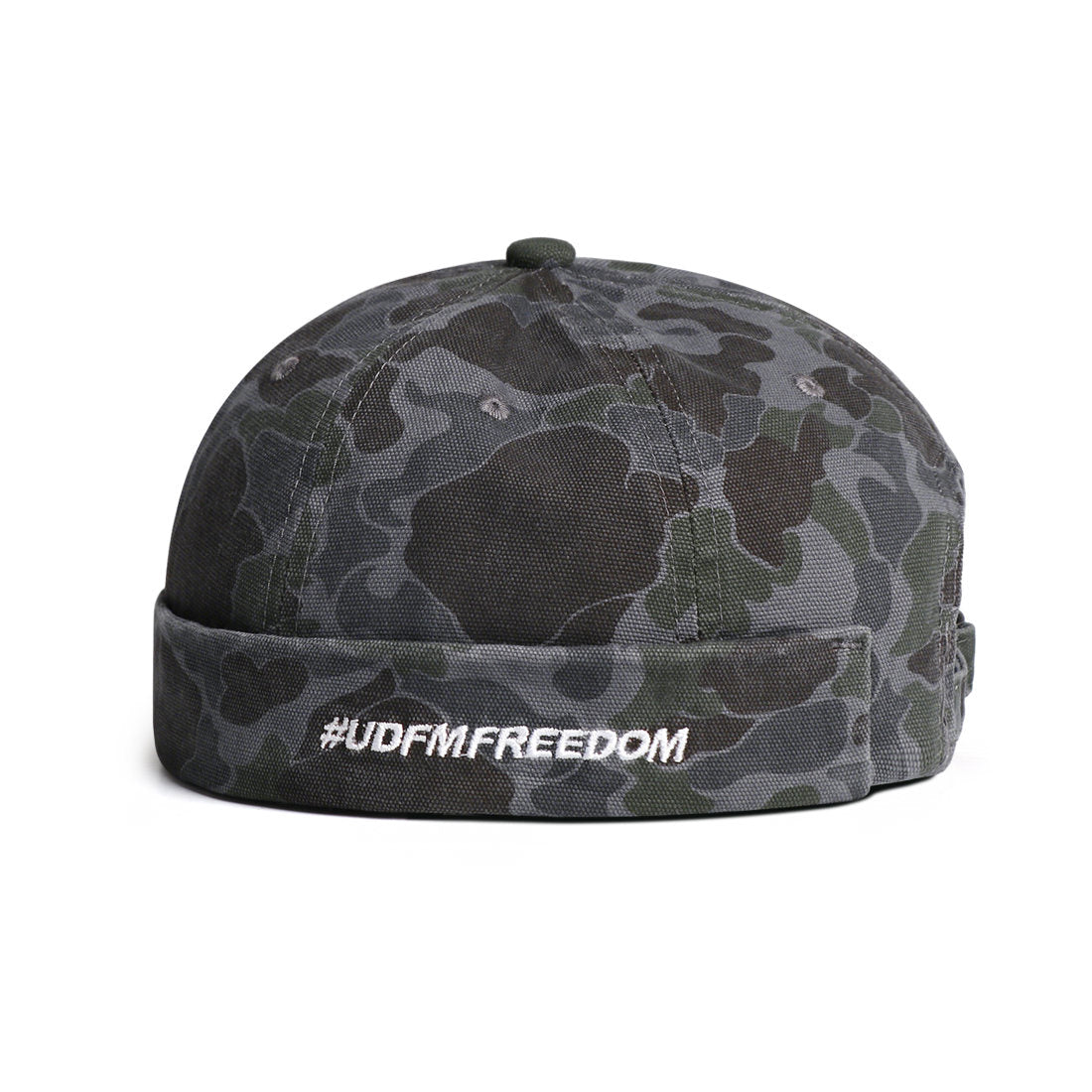 The New Men's And Women's Retro Camouflage Printed Letter Embroidery Adjustable Street Bohemian Style Patriarchal Hat Is Suitable For Outdoor Use.