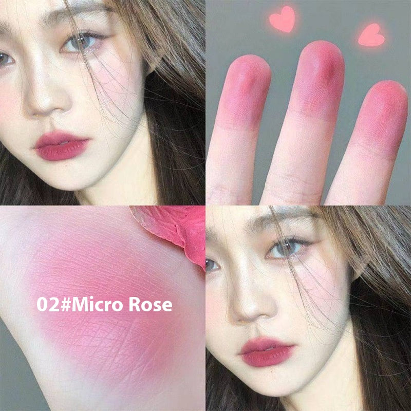 Women's Fashion Highlight Blush Makeup Palette Face Repair Pearlescent