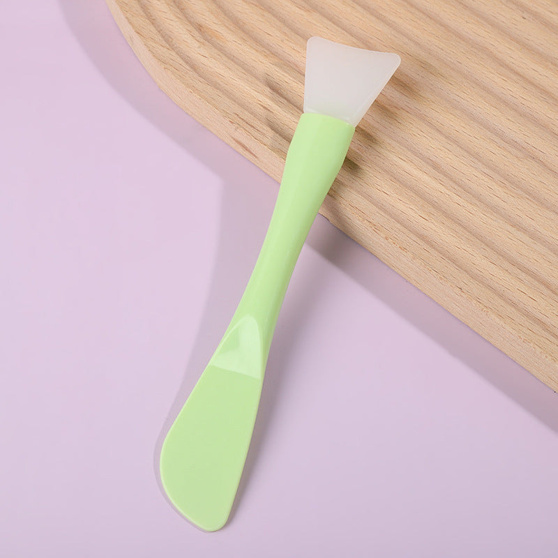 Dual-purpose facial mask brush-green-1 stick