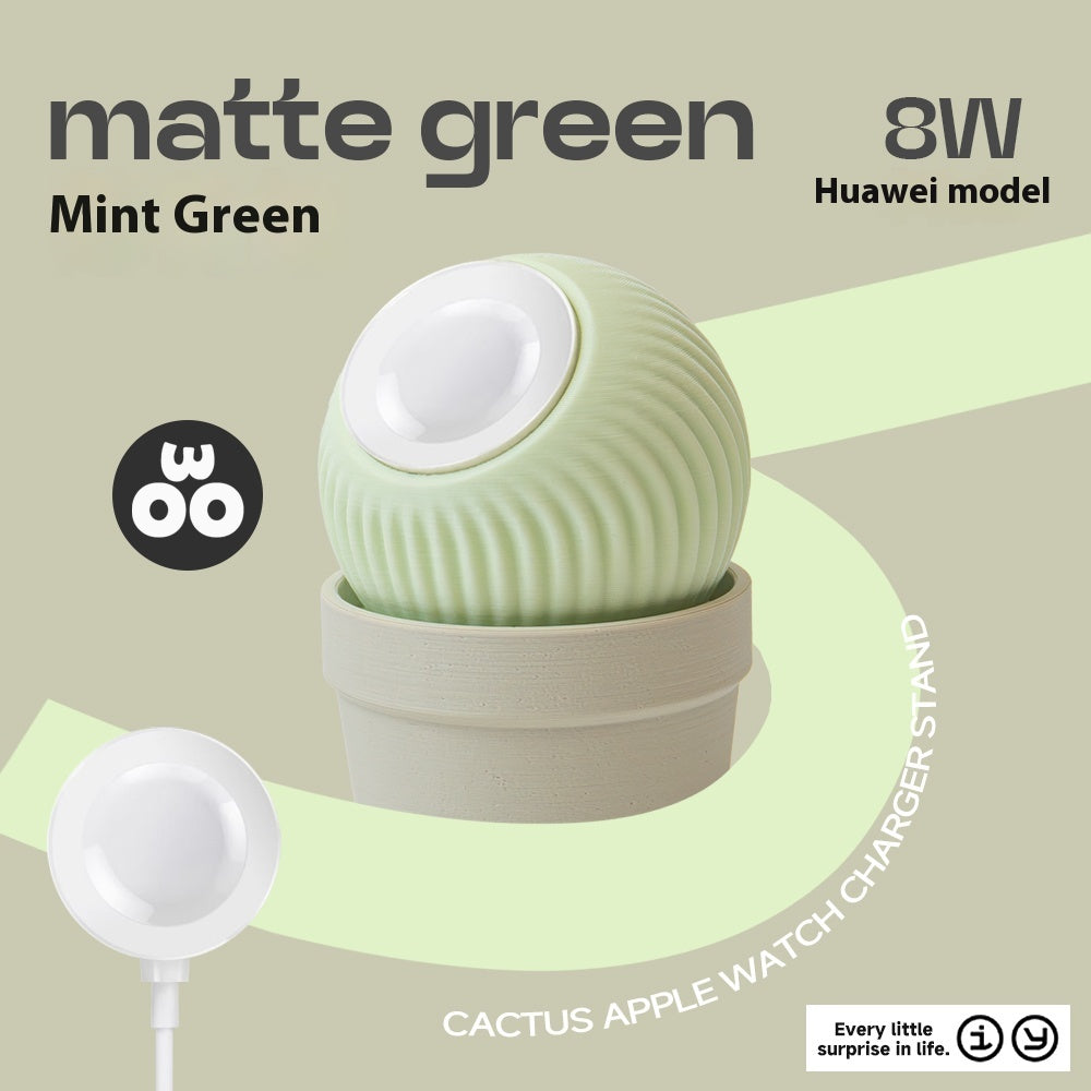 Watch Charging Base Cactus Desktop Succulents Ornaments