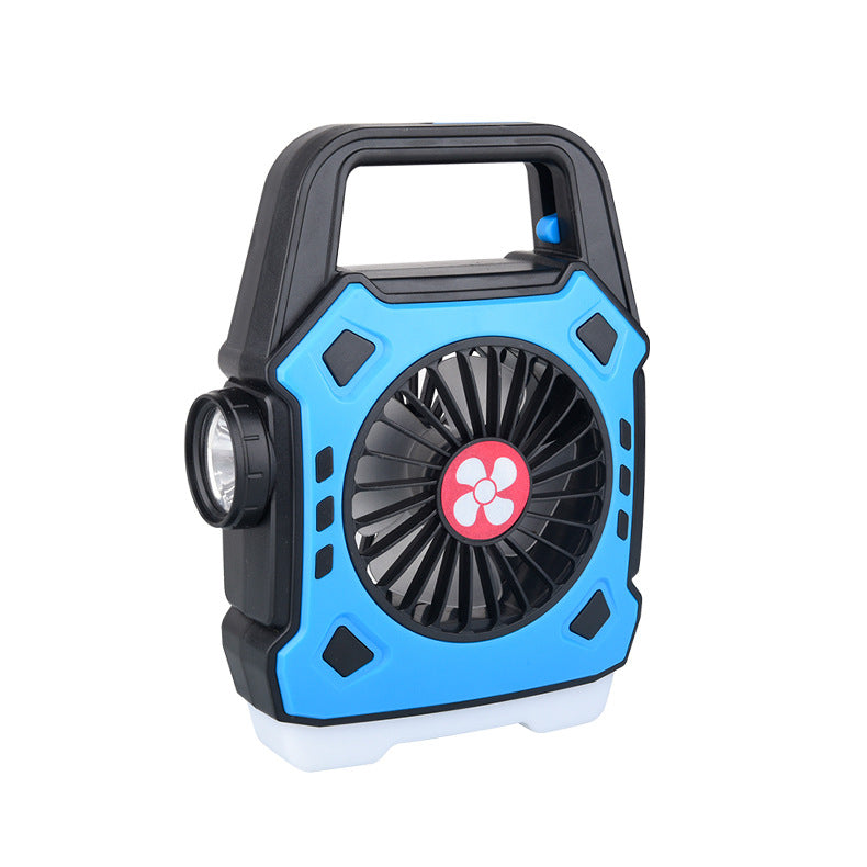 Multi-function Fan Light Hand Lamp Portable With Fast Charging