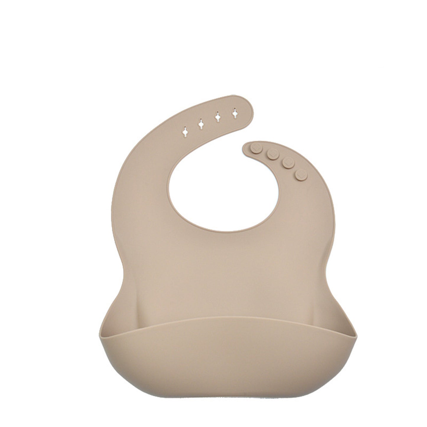 Soft Silicone Baby Bibs - Waterproof, Adjustable & BPA-Free For Infants & Toddlers 10-72 Months, Unisex Feeding Essentials In 7 Colors