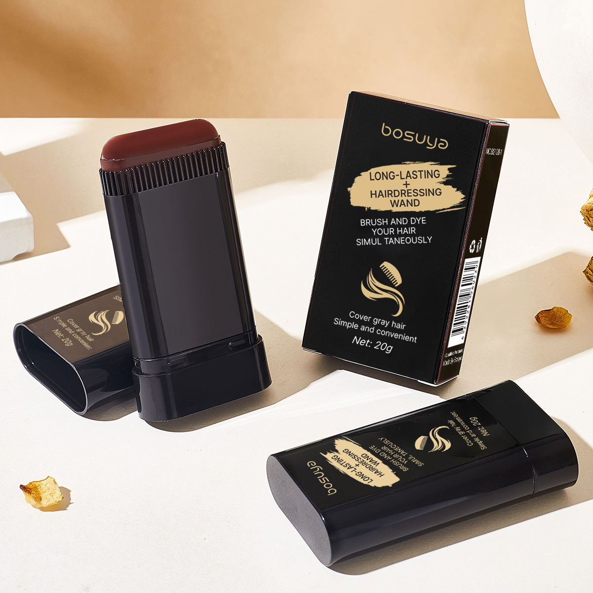 Disposable Hair Dye For Emergency Gray Hair Coverage