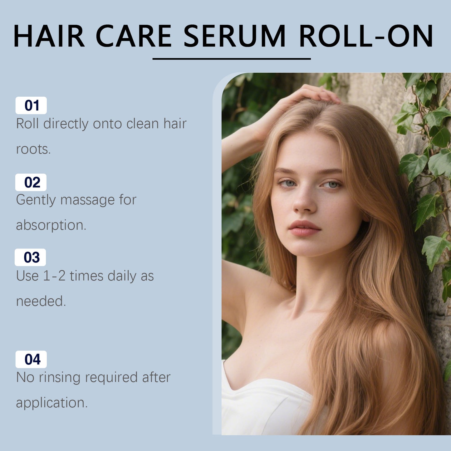 Hair Care Roll-on Liquid