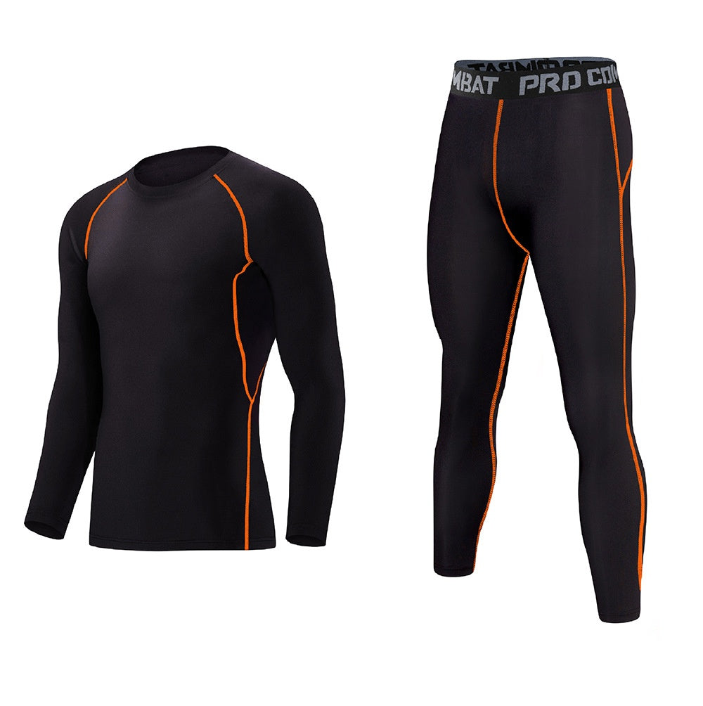 Fitness Tights Adult And Children Thin Fleece-lined