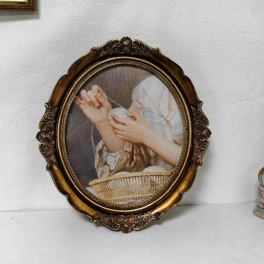 Resin Vintage Photo Frame For Living Room Home Decor
