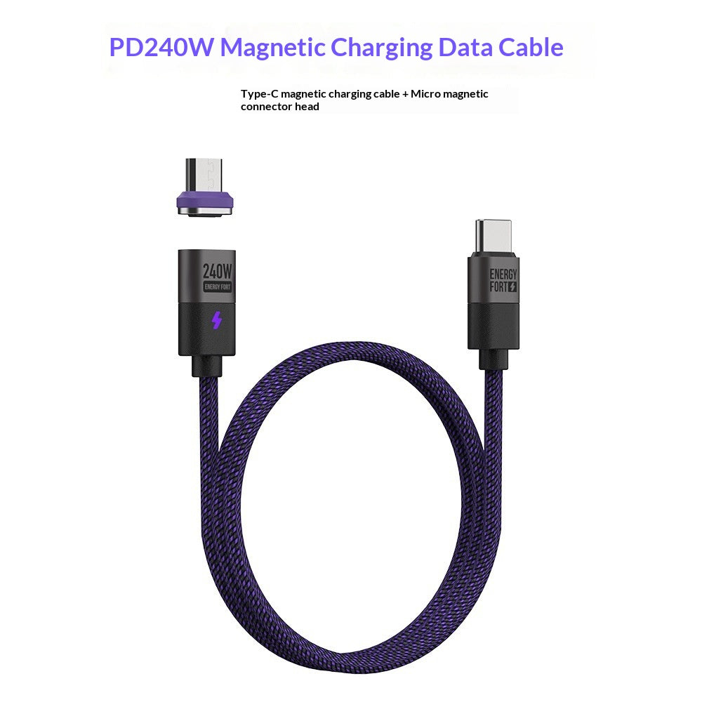 240W Fast-charging Magnetic Data Cable