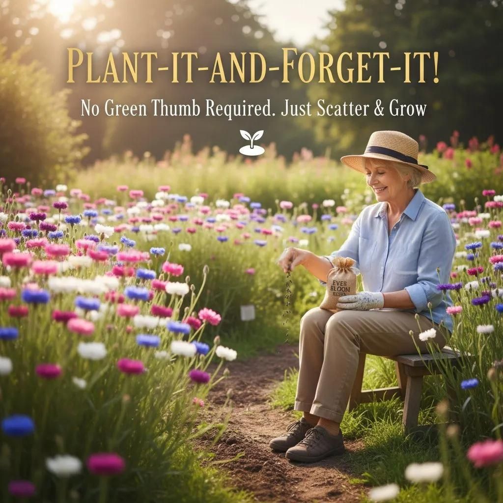 Outdoor Flower Seeds For The Courtyard