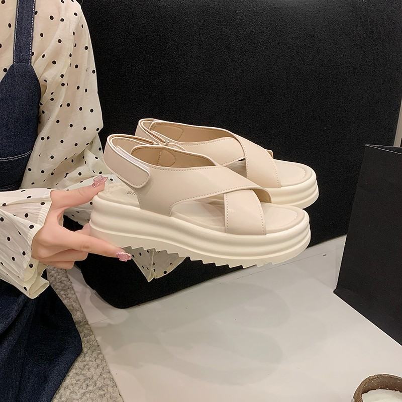 Women Platform Roman Sandals, 2026 New Summer Outdoor Fashion Soft Sole Comfort Shoes, Perfect To Match Dresses