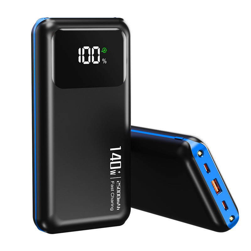 PD 140W Laptop Power Bank With 25000 MAh And Fast Charging