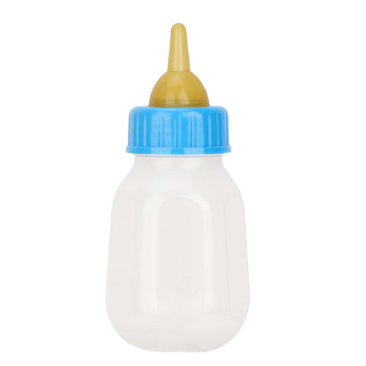 120ml Portable Silicone Transparent Durable Feeding Bottle For Pet Dog Cat