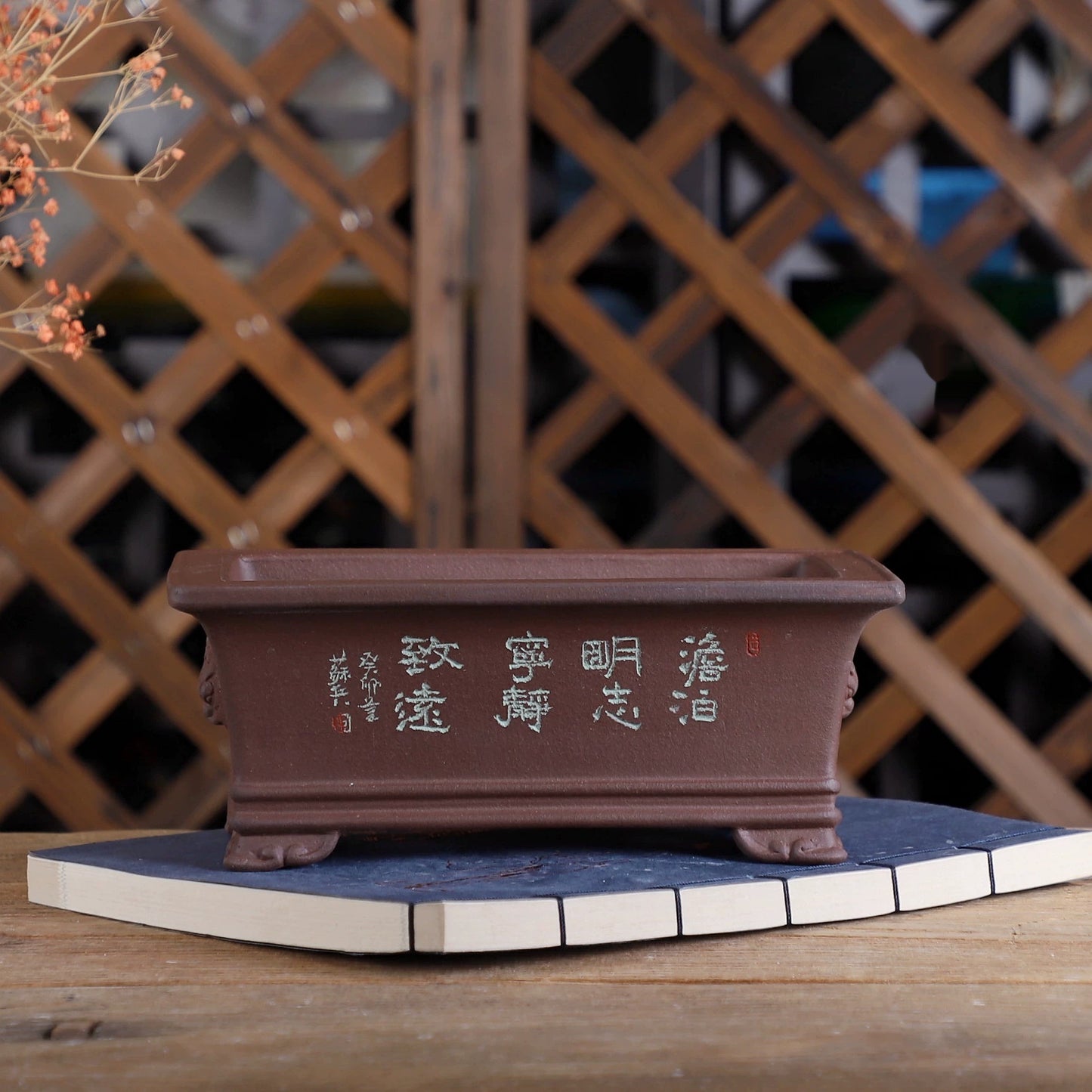 Flower Pot Su Bing Signature For Indoor Desk Plants