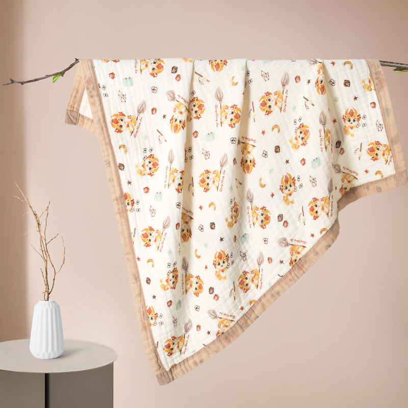Baby Gauze Bath Towel Extra-thick Blanket