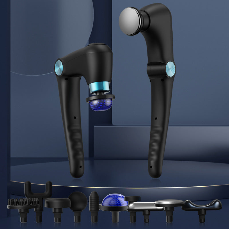 Fitness Muscle Relaxation Massager With Hot And Cold Compresses And Multi-level Adjustable Myofascial Release Gun
