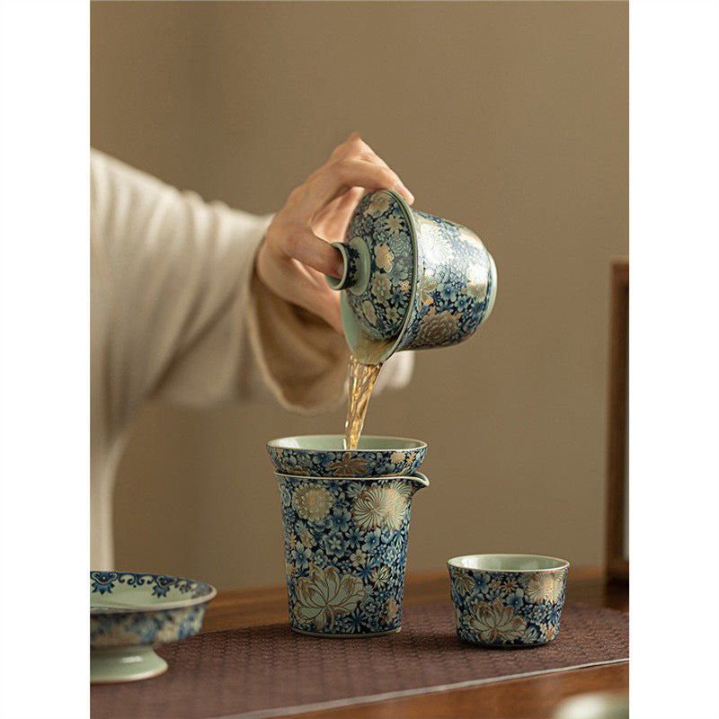 All-ceramic Public Teapot Tea Set Accessory