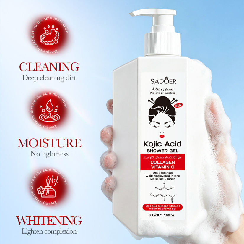 All-English Kojic Acid Biotin Hair Care Series
