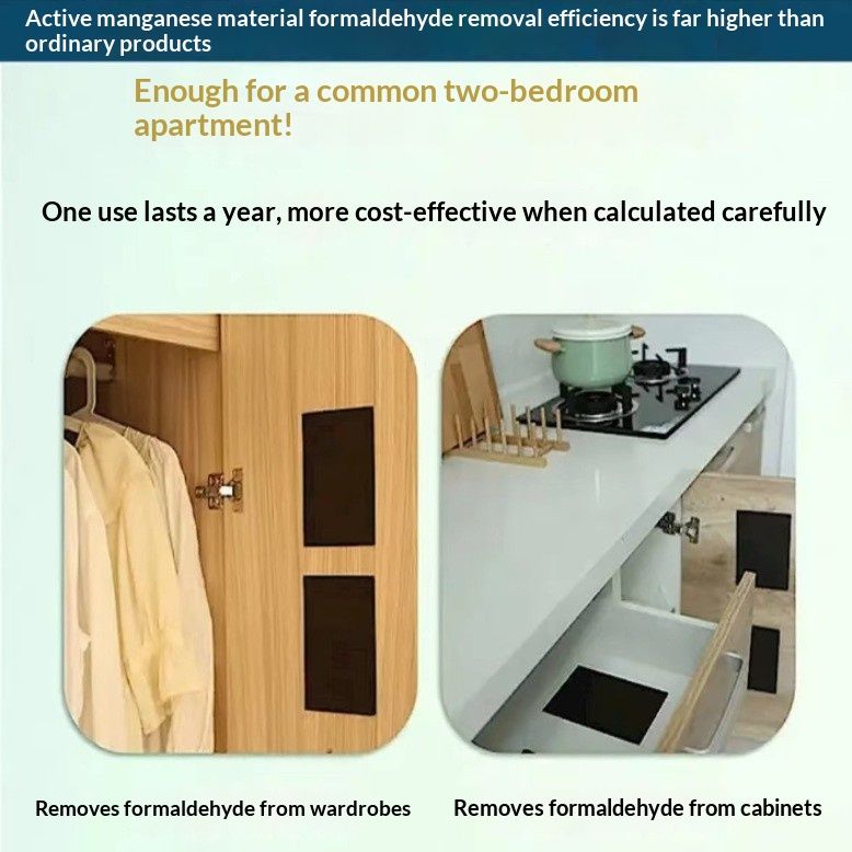 Long-lasting Active Manganese Formaldehyde-removal Tablets