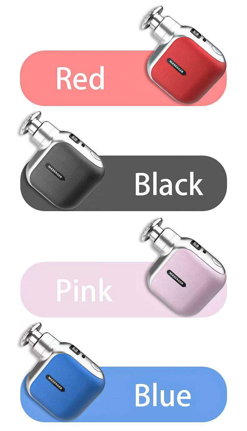 Portable High-frequency Percussion Massager For Muscle Relaxation Compact Electric Yoga