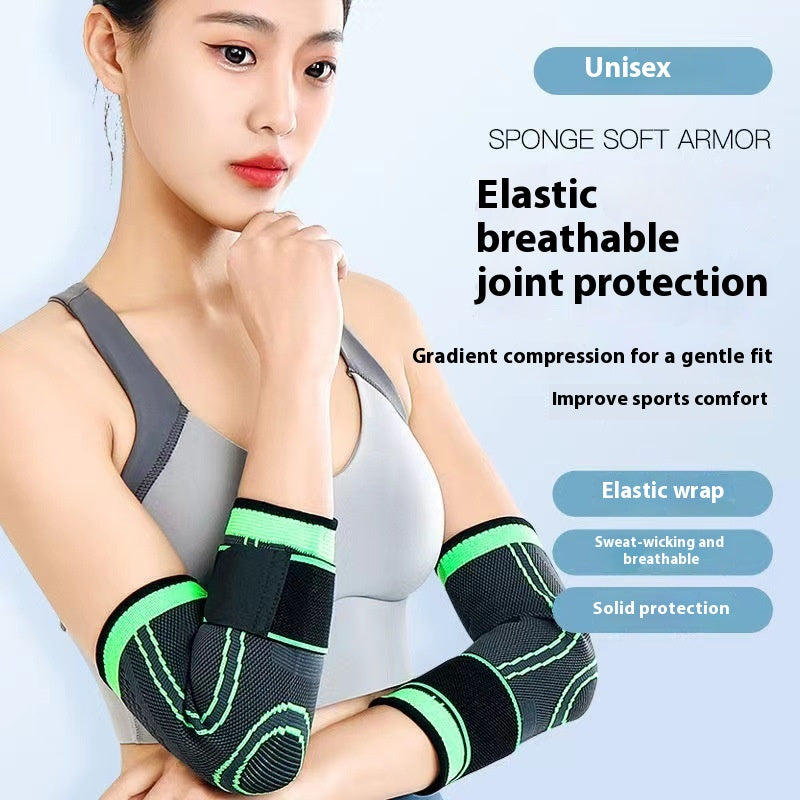 Sports Elbow Guard Joint Protective Sleeve Tennis Elbow Fitness Basketball