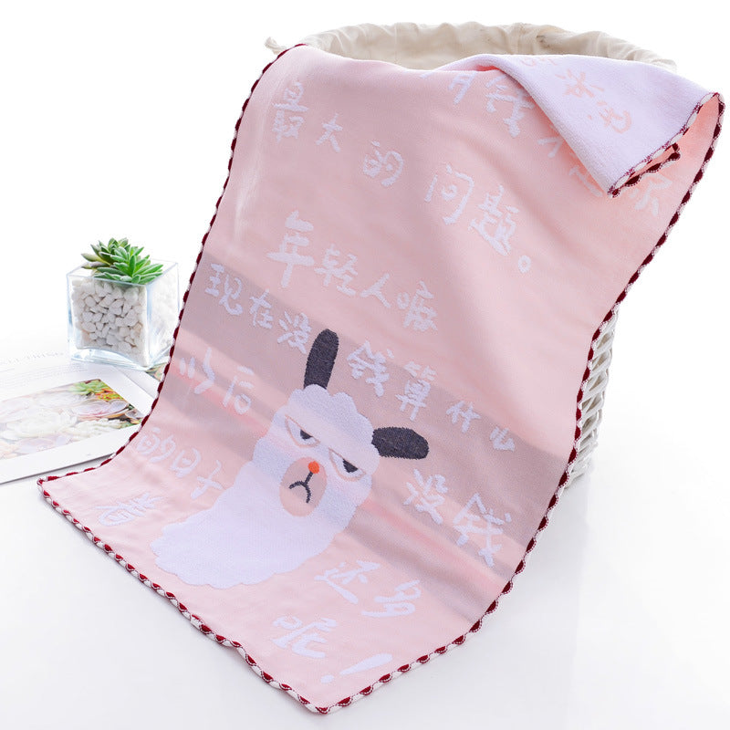 Pure Cotton Towel For Home Use Soft And Highly Absorbent