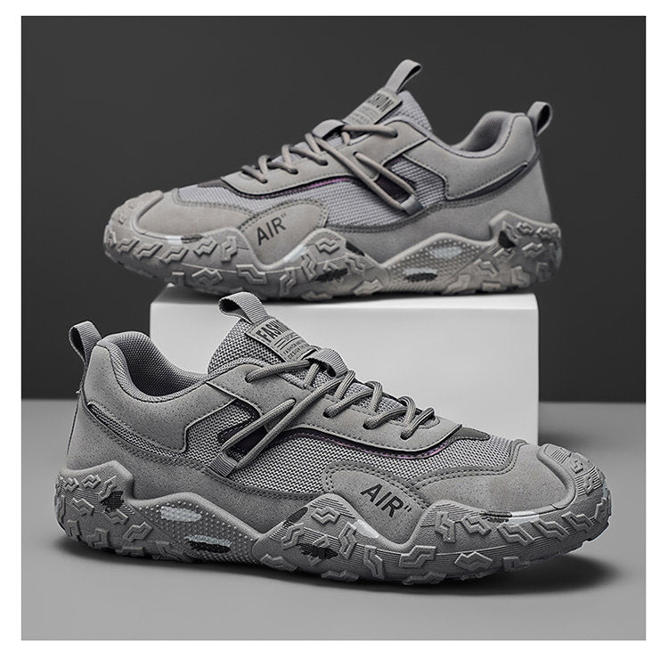Luxury Light 2026 Spring & Summer New Men's Shoes, Thick Sole Height-Increasing Dad Sneakers, Breathable Mesh Fashion Brand Casual Sports Shoes For Men