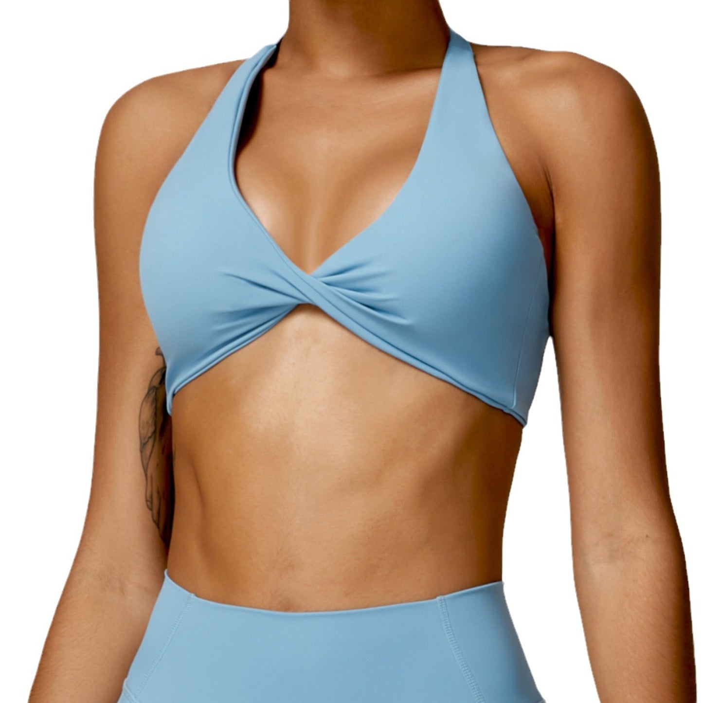 Breathable Halter Beauty Back Yoga Bra Tight