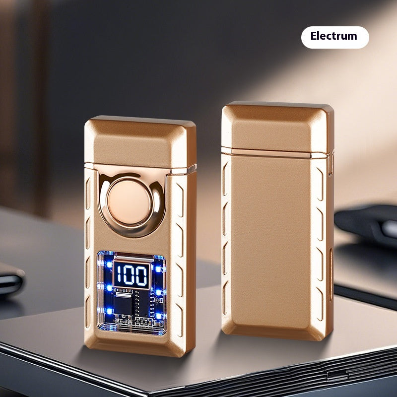 Mech Voice-controlled Intelligent Dual-fire Lighter Charging