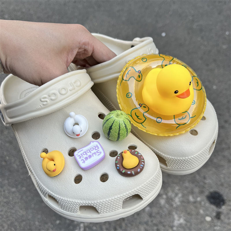 Hole Shoes Accessories Cute Cartoon Diy Removable Ornament