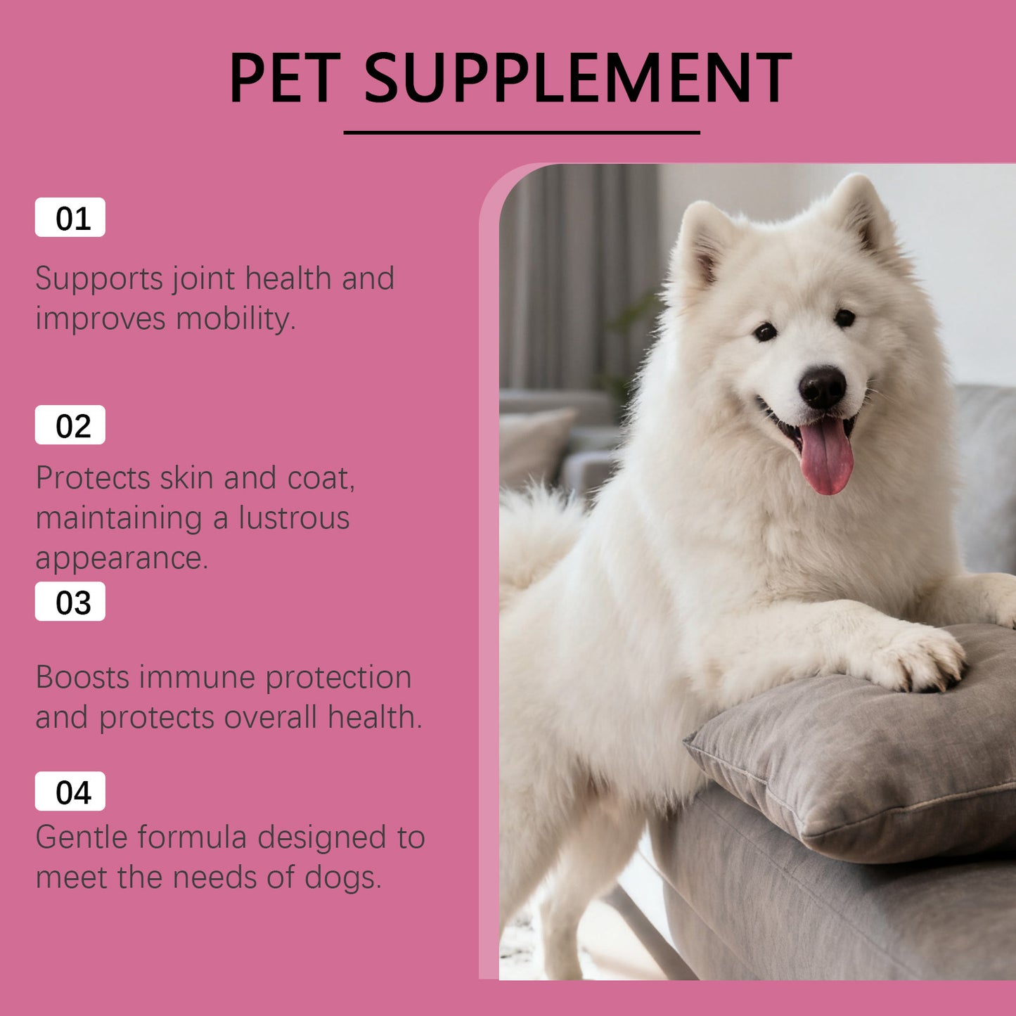 Joint Care Skin And Hair Care Gentle Formula Nutritional Dog Collagen Drops