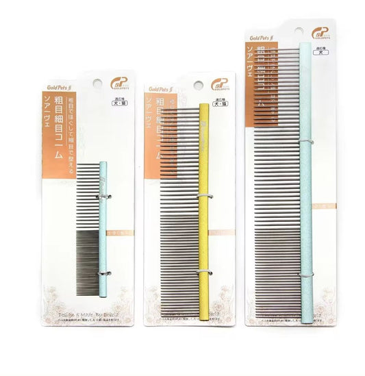 Large Blue Pet Grooming Comb