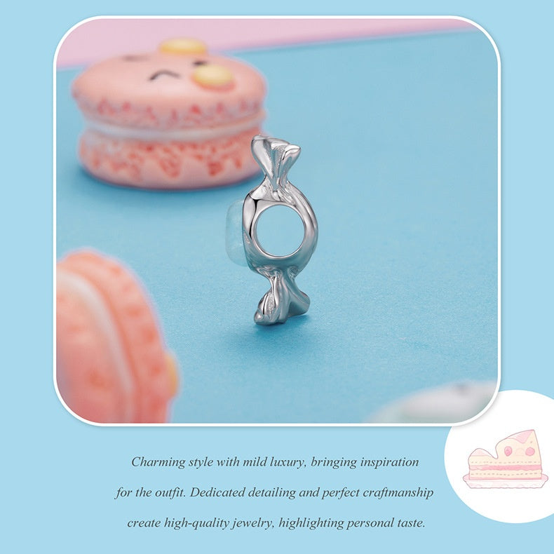 Sterling Silver Sweet Candy Bead Accessories Romantic