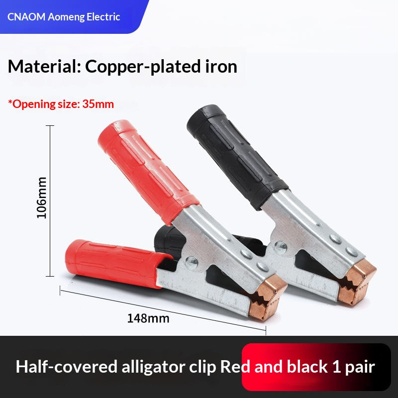 Pure Copper Alligator Clip For Car Battery Charging