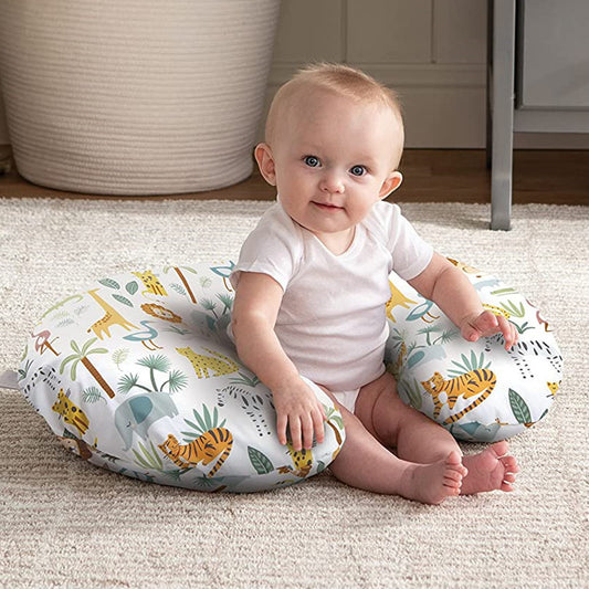 U-shaped Breast Feeding Pillow Case Multifunctional Detachable Printing