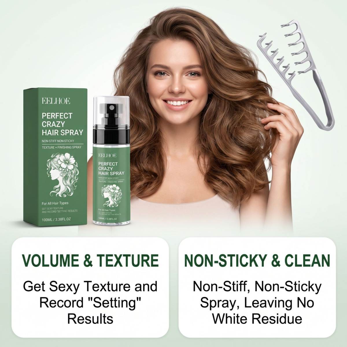 No-Rinse Styling Spray Set