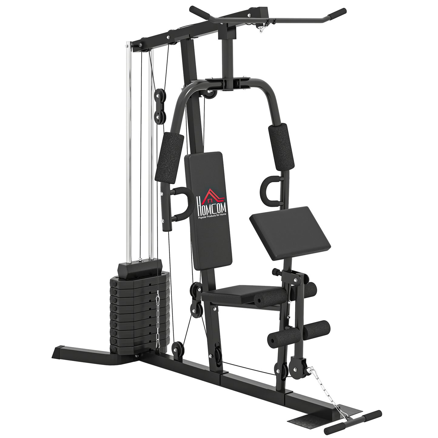 Multi-Exercise Gym Station, With 45kg Weight Stack, For Full Body Workout