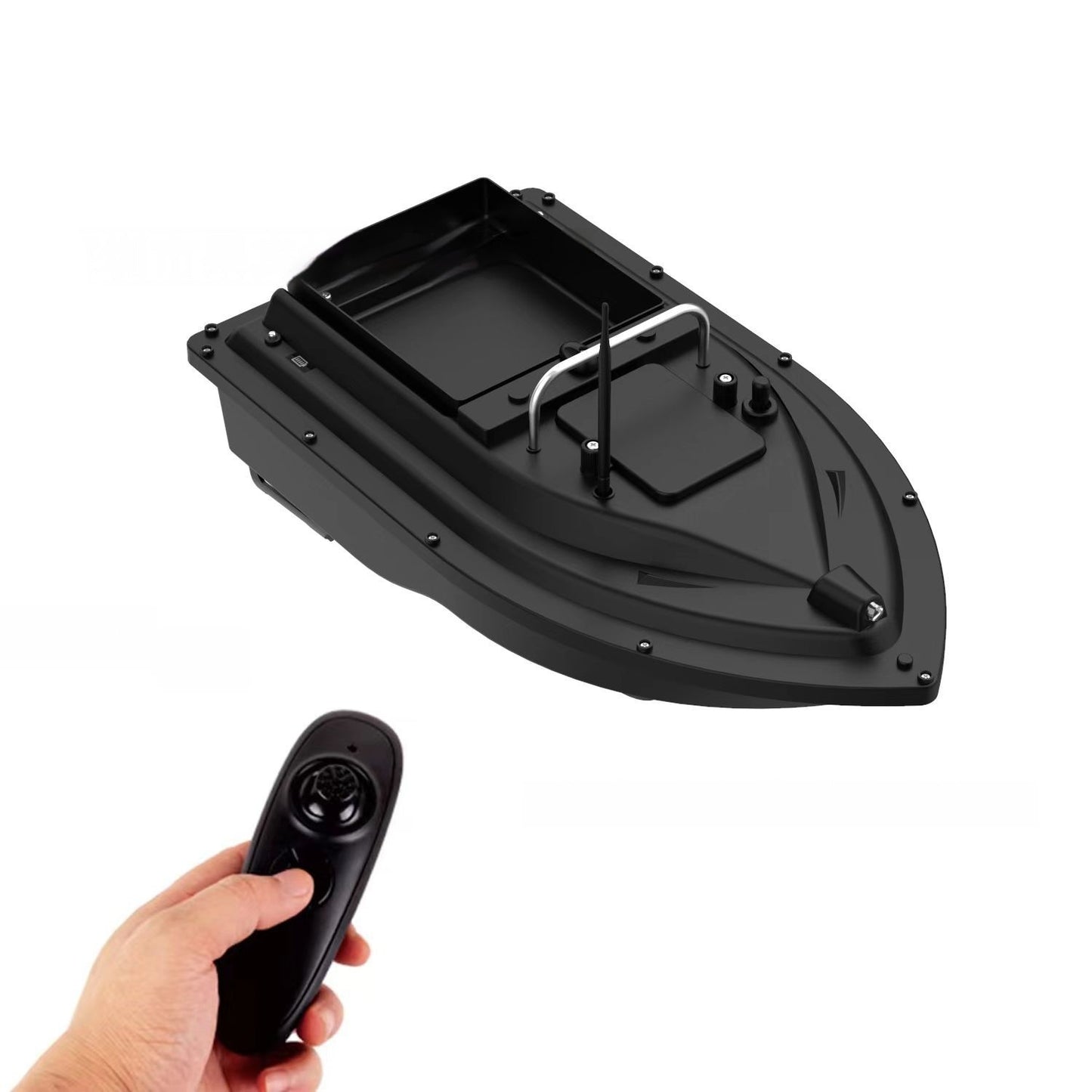 Smart GPS-Positioned, Auto-Return Remote-Controlled Bait Boat