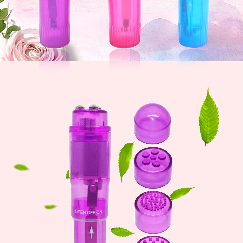 Mini Av Flashlight Beauty Vibration Massage Toy