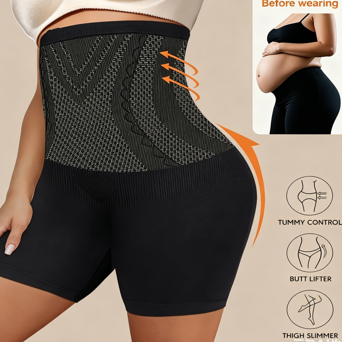 Cross Border Best Seller Seamless Women's High Waisted Pants European And American Fit Non Tight Fitting Tummy Tucking  And Figure Flattering