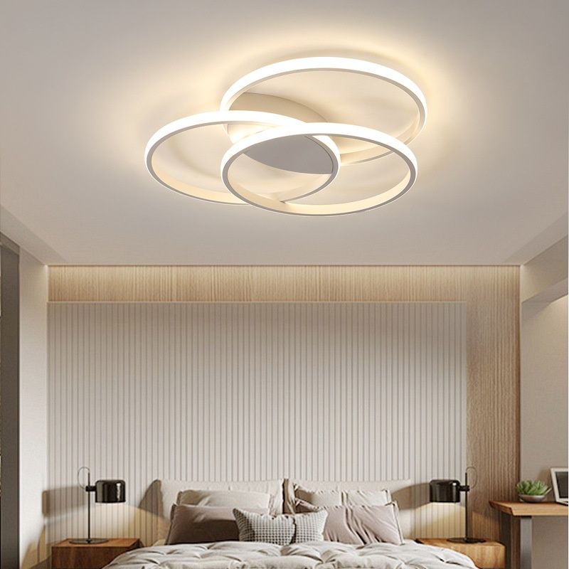 Nordic-style LED Ceiling Light For The Master Bedroomsleek Modern Lighting With Smart Innovative Design