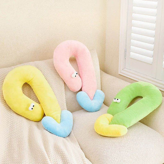 Cute Cat Eye Pillow Pet Neck Support Sleeping Pillow For All Seasons Cat And Dogs Supplies Pet Accessories Dog Kennel Cat House