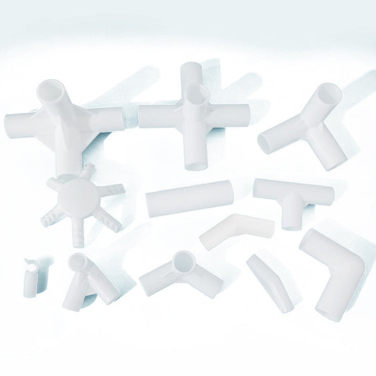 Plastic Connector Fittings For Tents 3D Right-angle Elbows Studio Equipment And Delivery Box Brackets