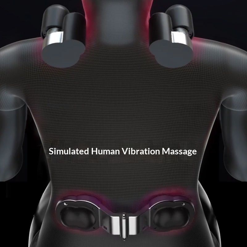 Car Massage Cushion And Headrest