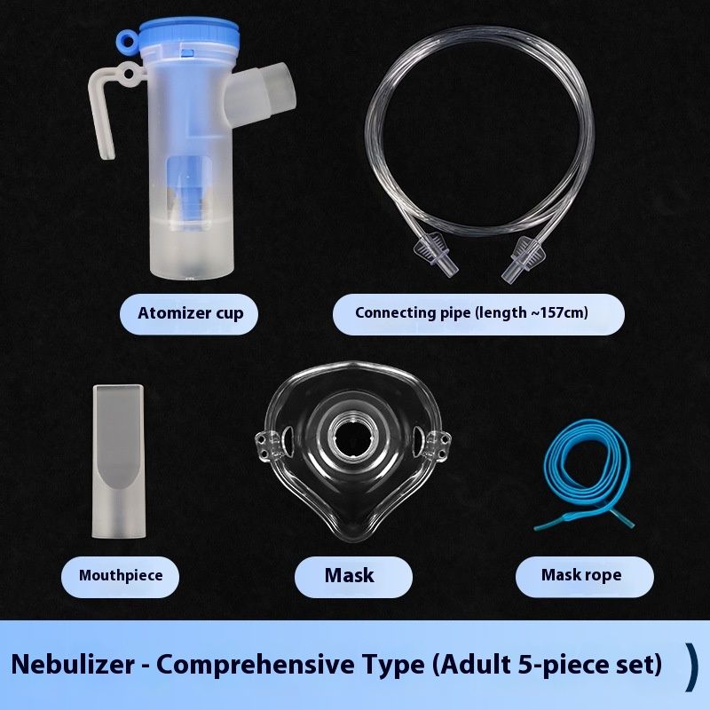 Disposable Medical Airflow Atomizer Atomizing Cup Air Tube Nebulizer Accessories